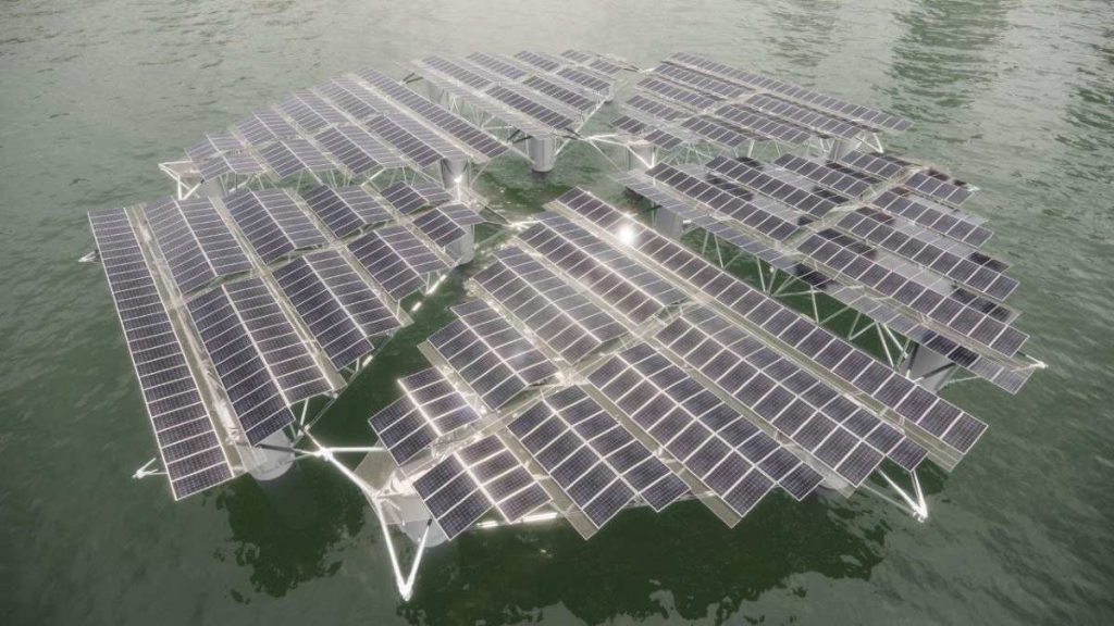 solarduck planta solar en el mar